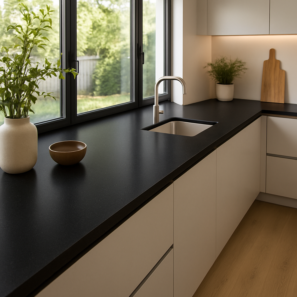 3100 Jet Black — Blaty kuchenne