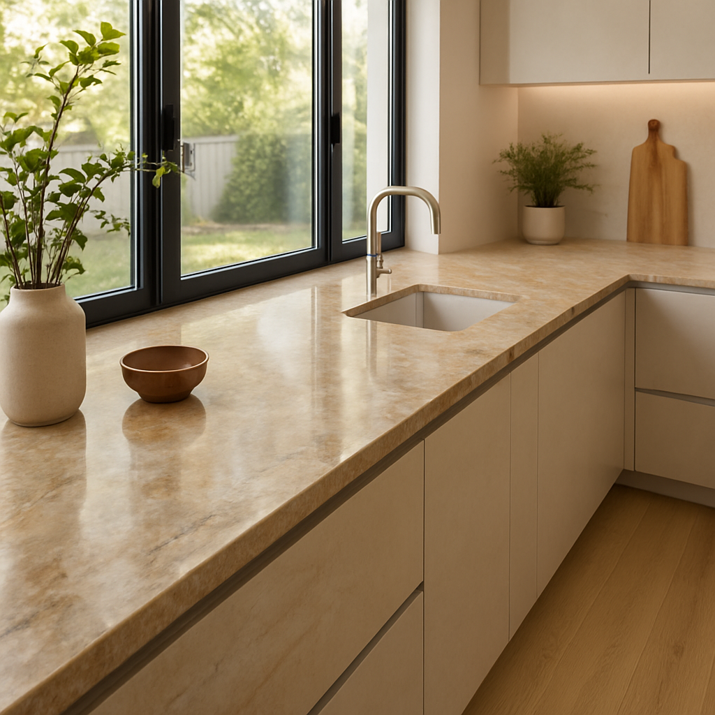 Breccia Stone Beige — Blaty kuchenne