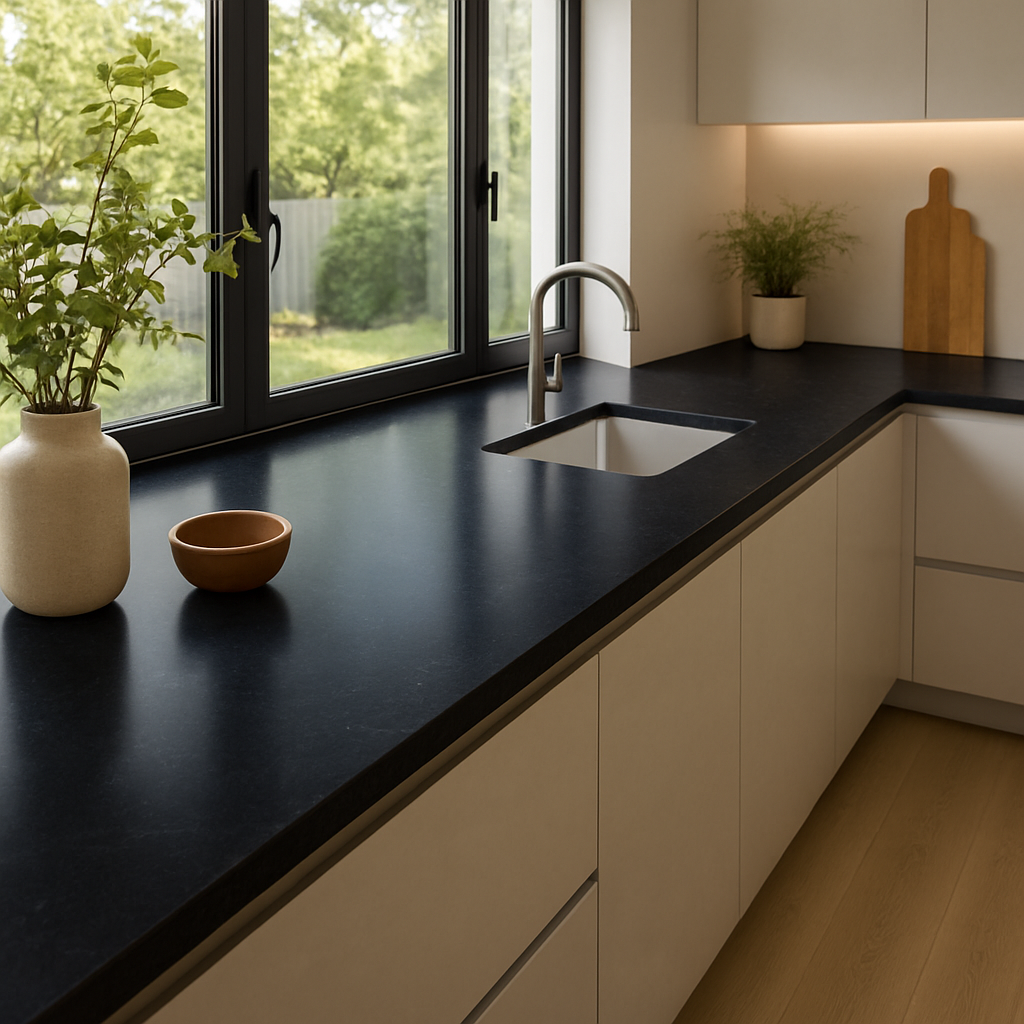Charcoal Soapstone — Blaty kuchenne