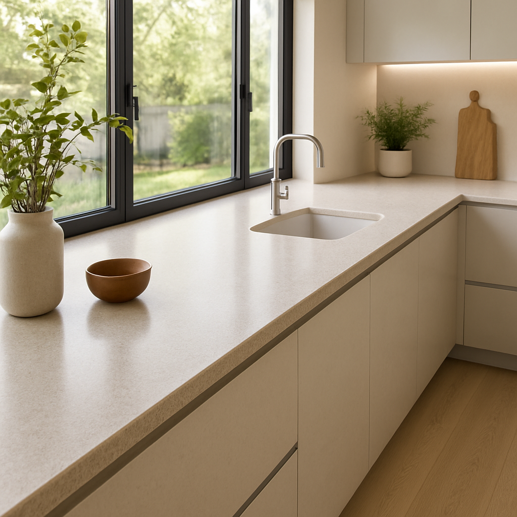 Linen cream
                            Silestone  - Suma — Blaty kuchenne