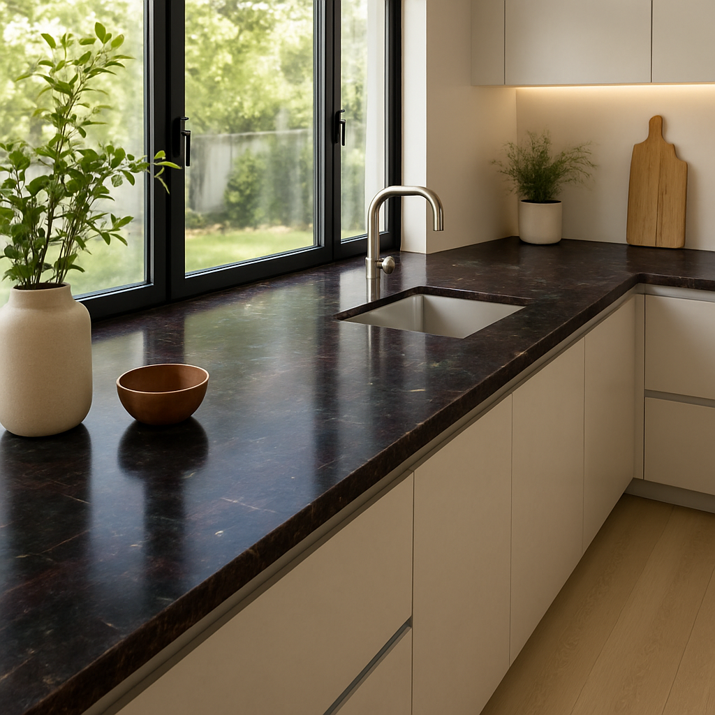Marble Brun — Blaty kuchenne