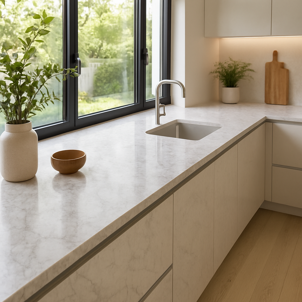 Marble Calacatta B — Blaty kuchenne