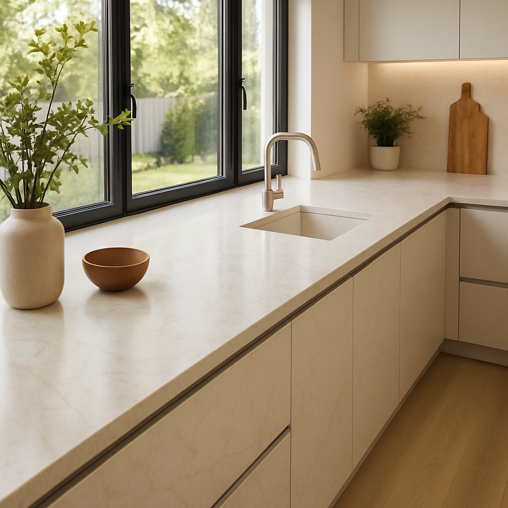 Persian white
                            Silestone  - Suma — Blaty kuchenne