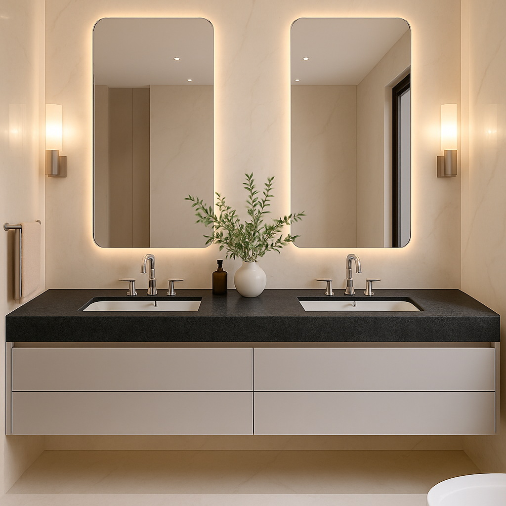 5810 Black Tempal — Blaty łazienkowe