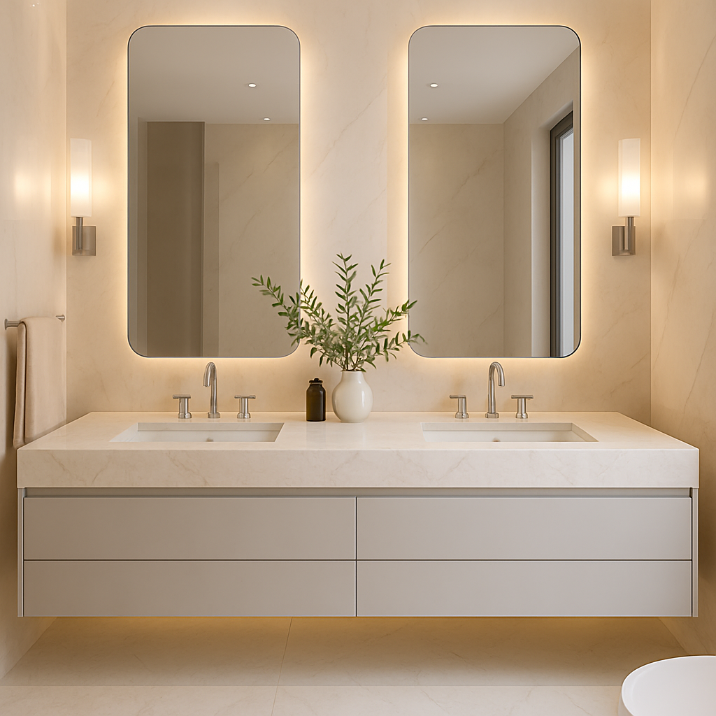 Bronze rivers
                            Silestone  - Suma — Blaty łazienkowe