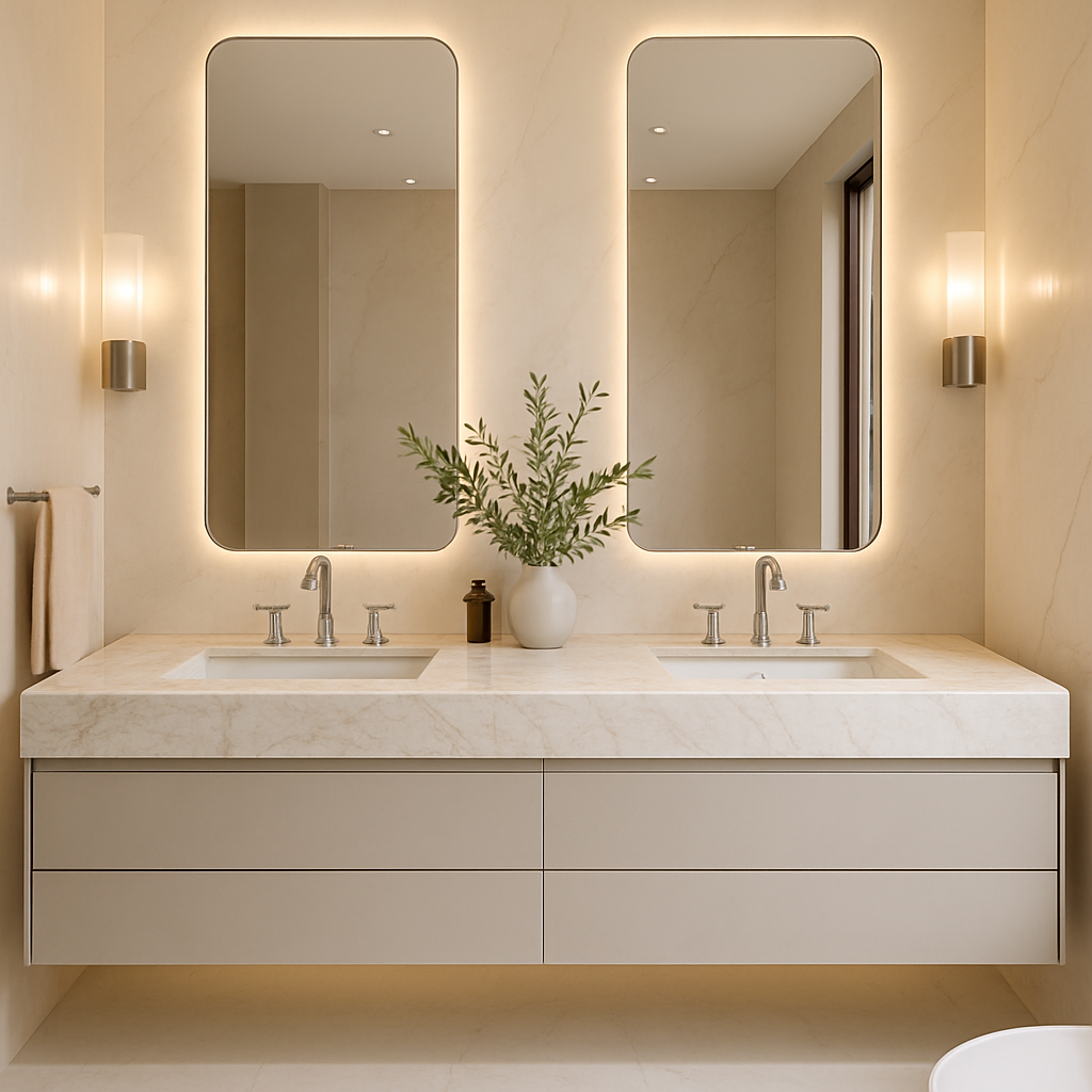Marble Statuario A — Blaty łazienkowe