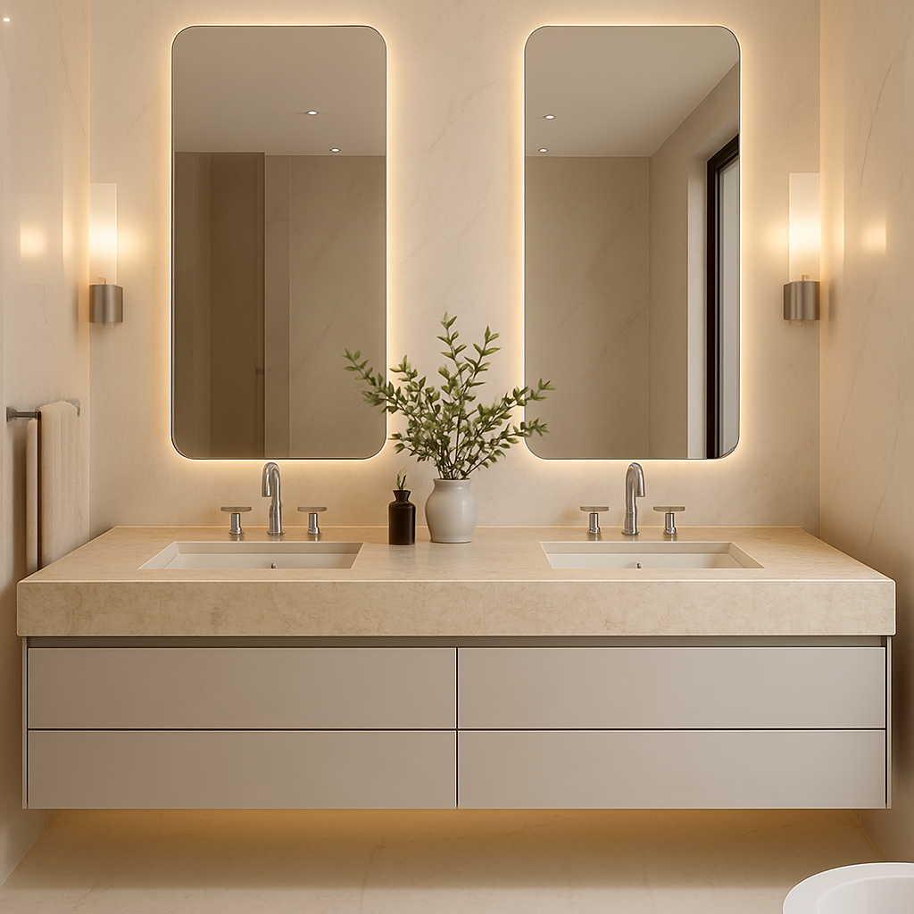 Siberian
                            Silestone  - Suma — Blaty łazienkowe