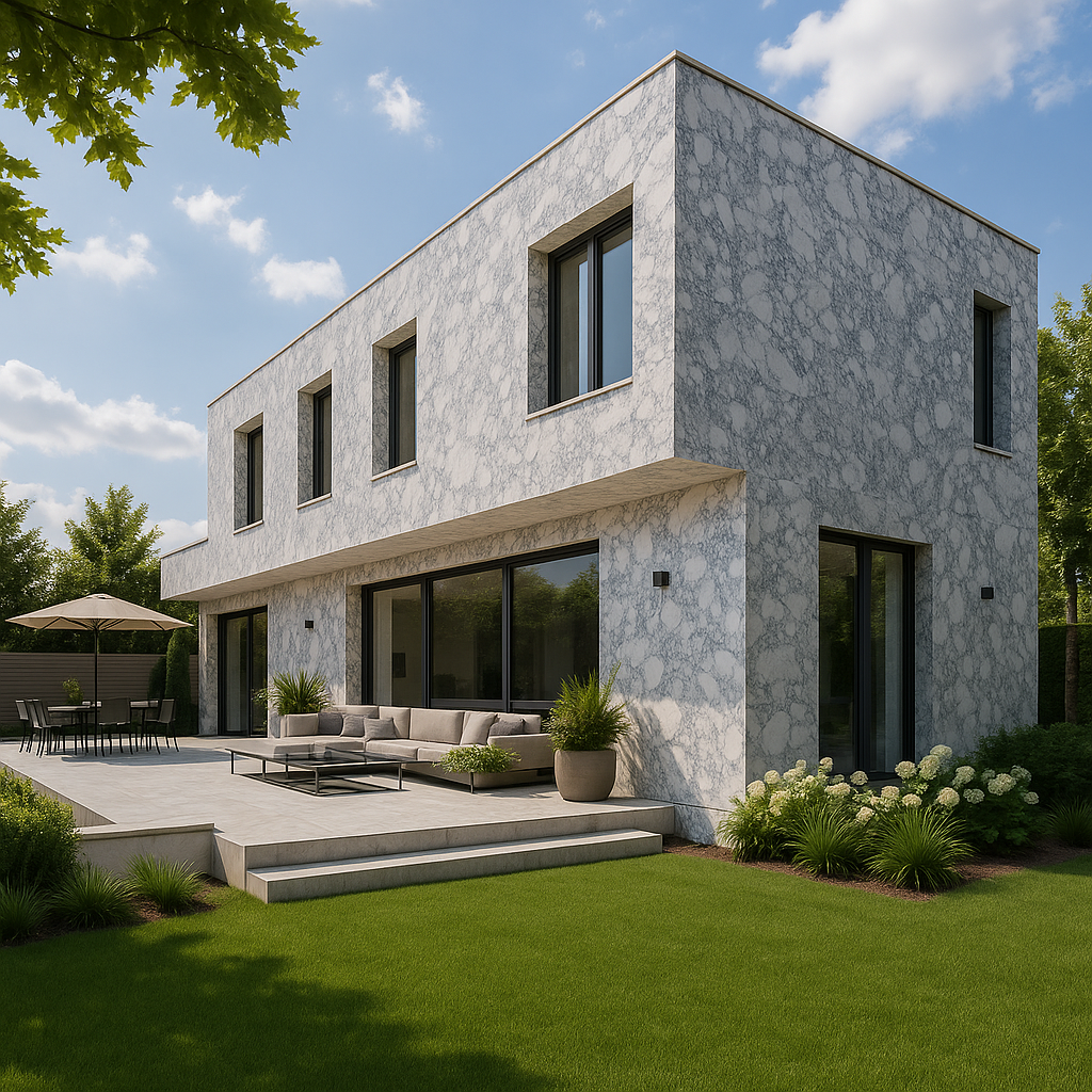 9070 Arabescato Alencon — Elewacje i ogrody