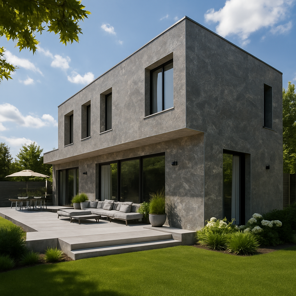 Marble Aubisque — Elewacje i ogrody
