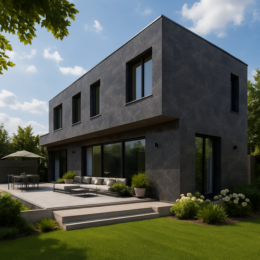 Marble Gray — Elewacje i ogrody