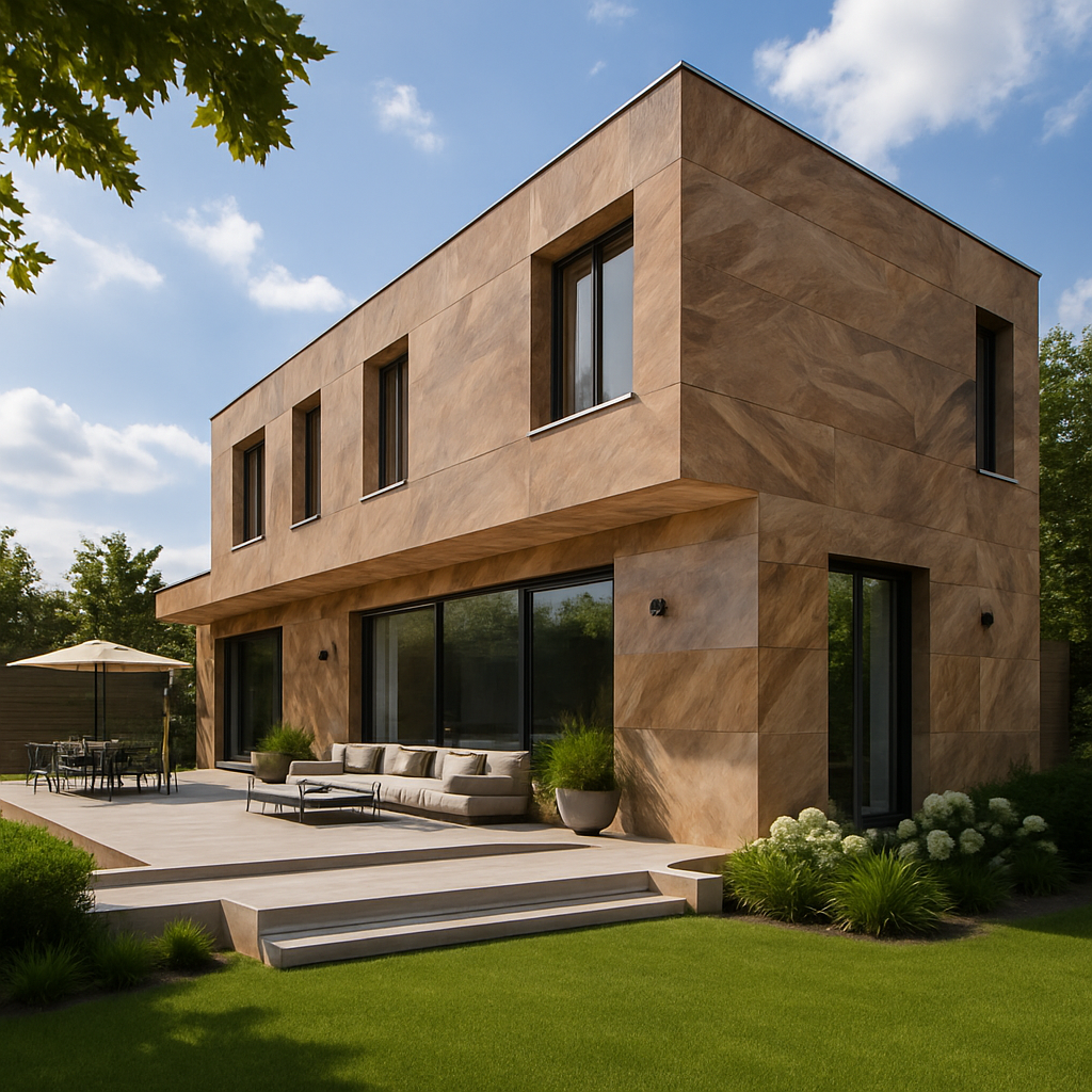 Marble Sequoia — Elewacje i ogrody