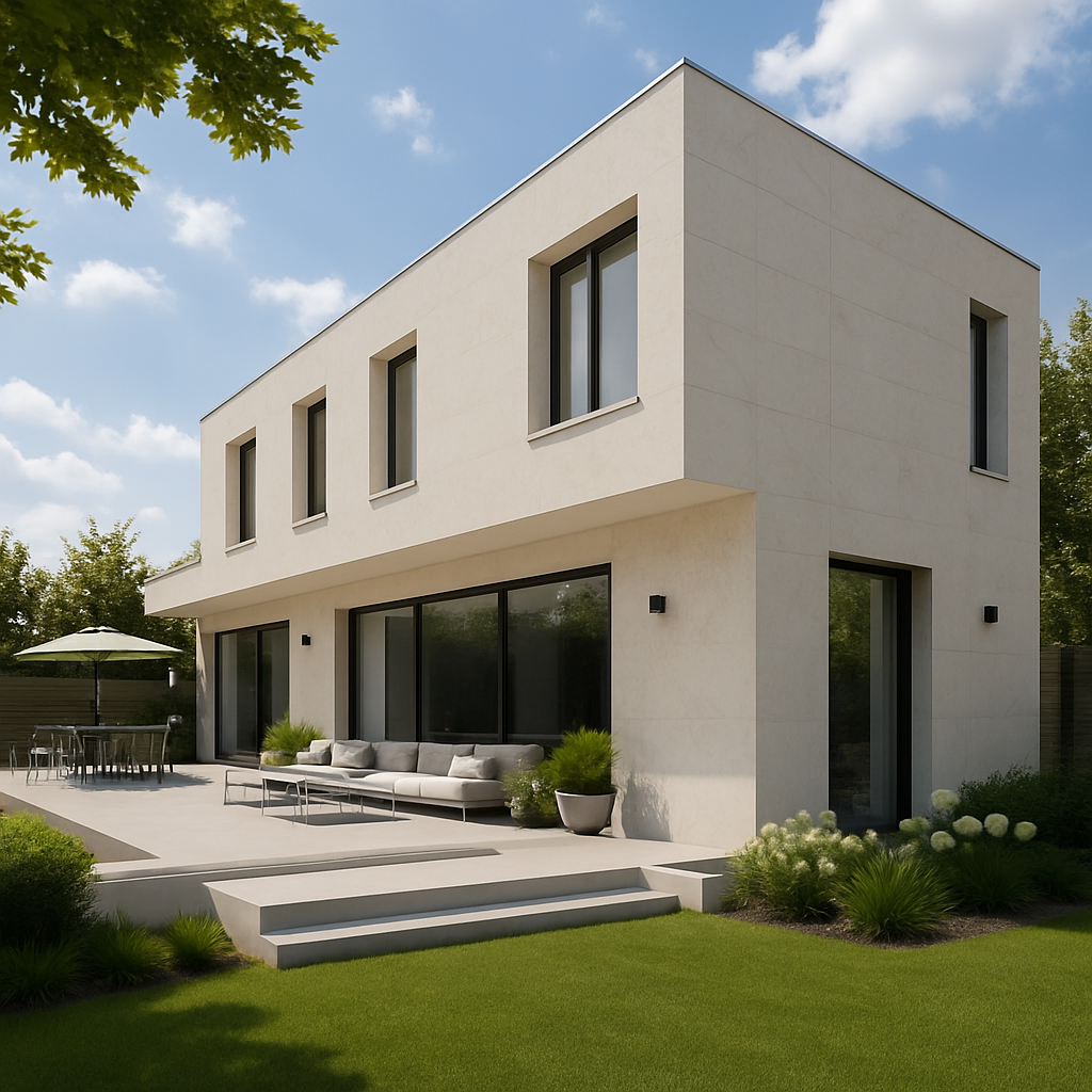 Persian white
                            Silestone  - Suma — Elewacje i ogrody