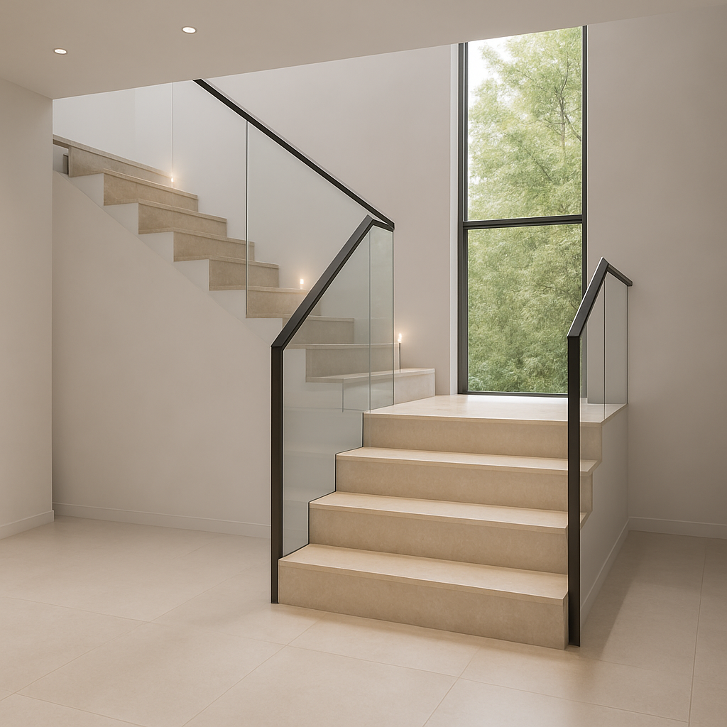 2030 Botticino Bourges — Schody kamienne