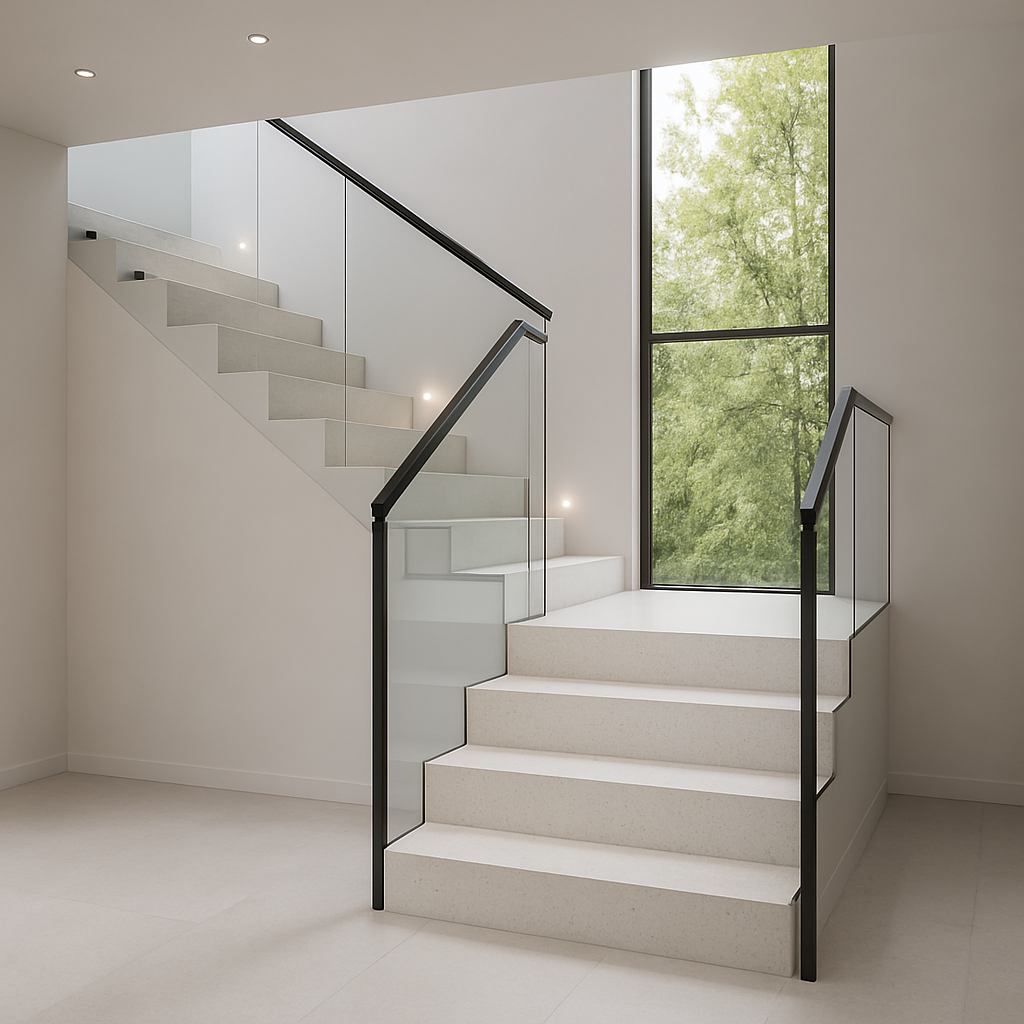 4600 Organic White — Schody kamienne