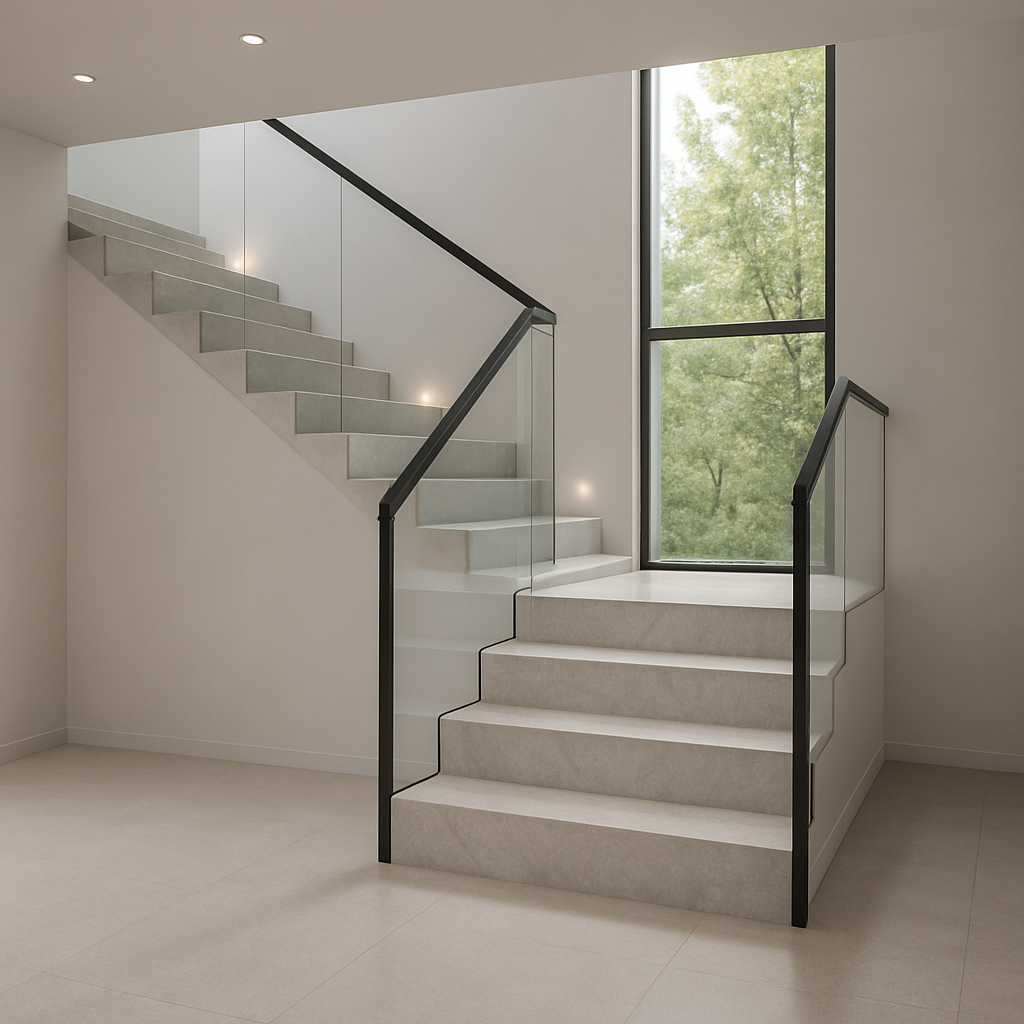 5133 Symphony Grey — Schody kamienne