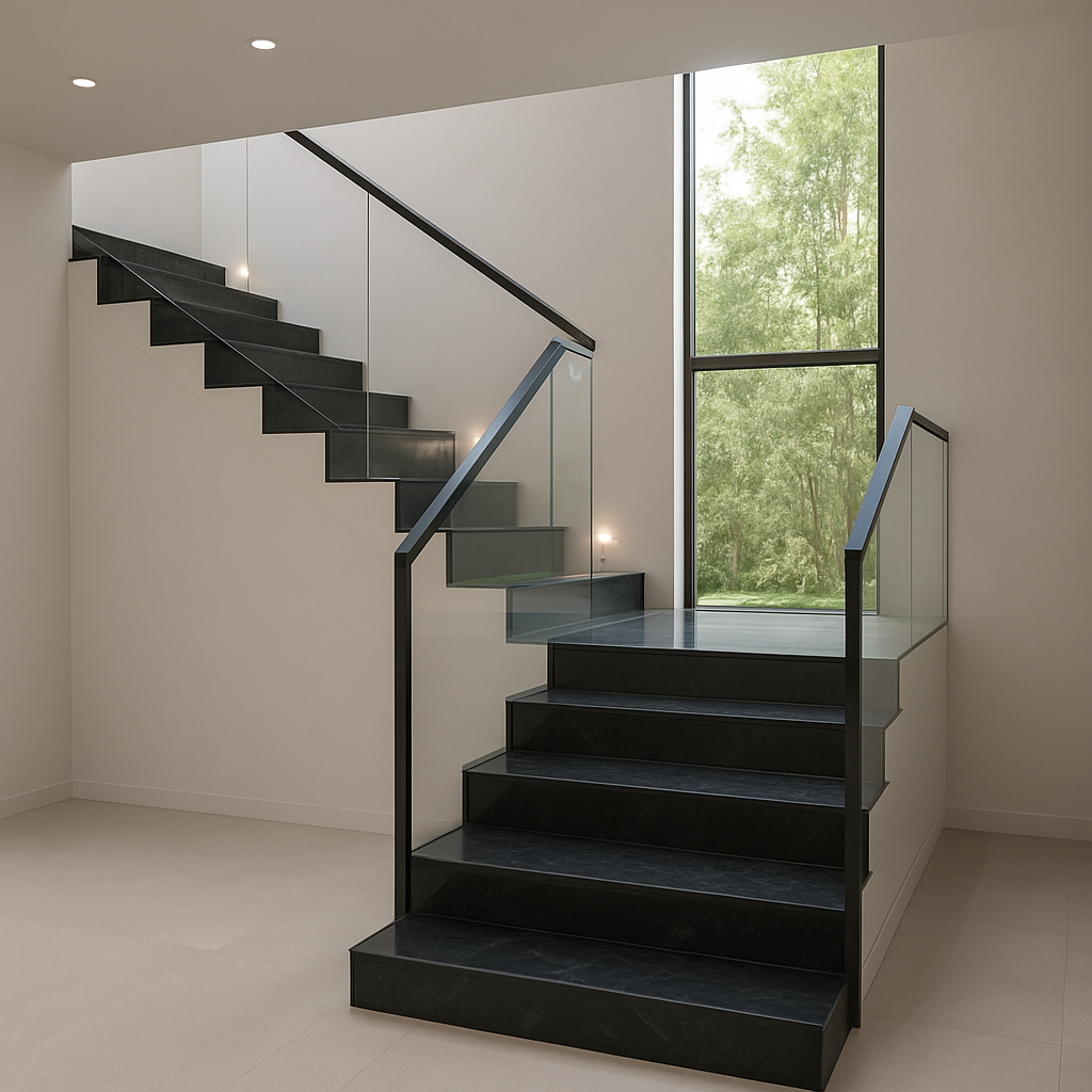 5810 Black Tempal — Schody kamienne