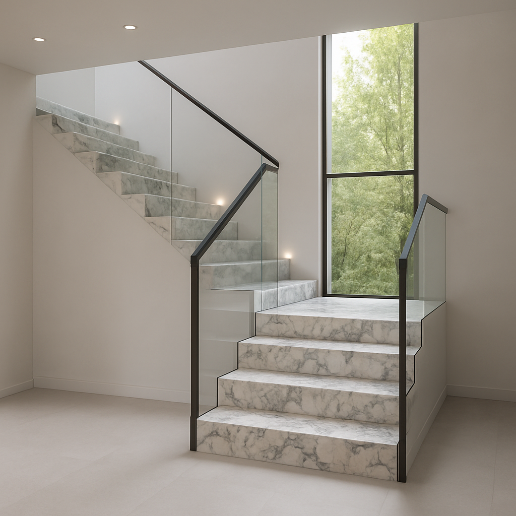 9070 Arabescato Alencon — Schody kamienne