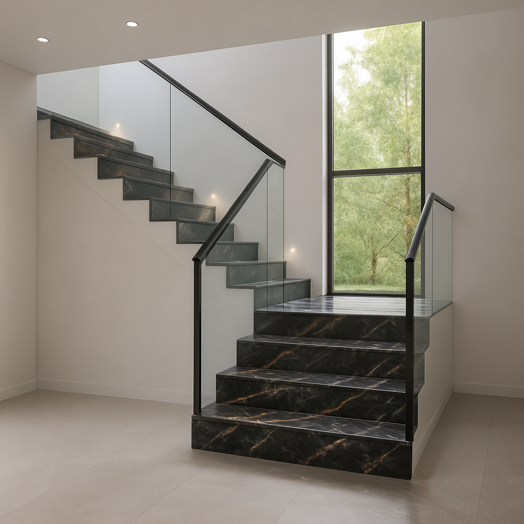 Belvedere — Schody kamienne