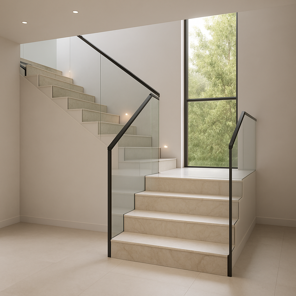 Bronze rivers
                            Silestone  - Suma — Schody kamienne