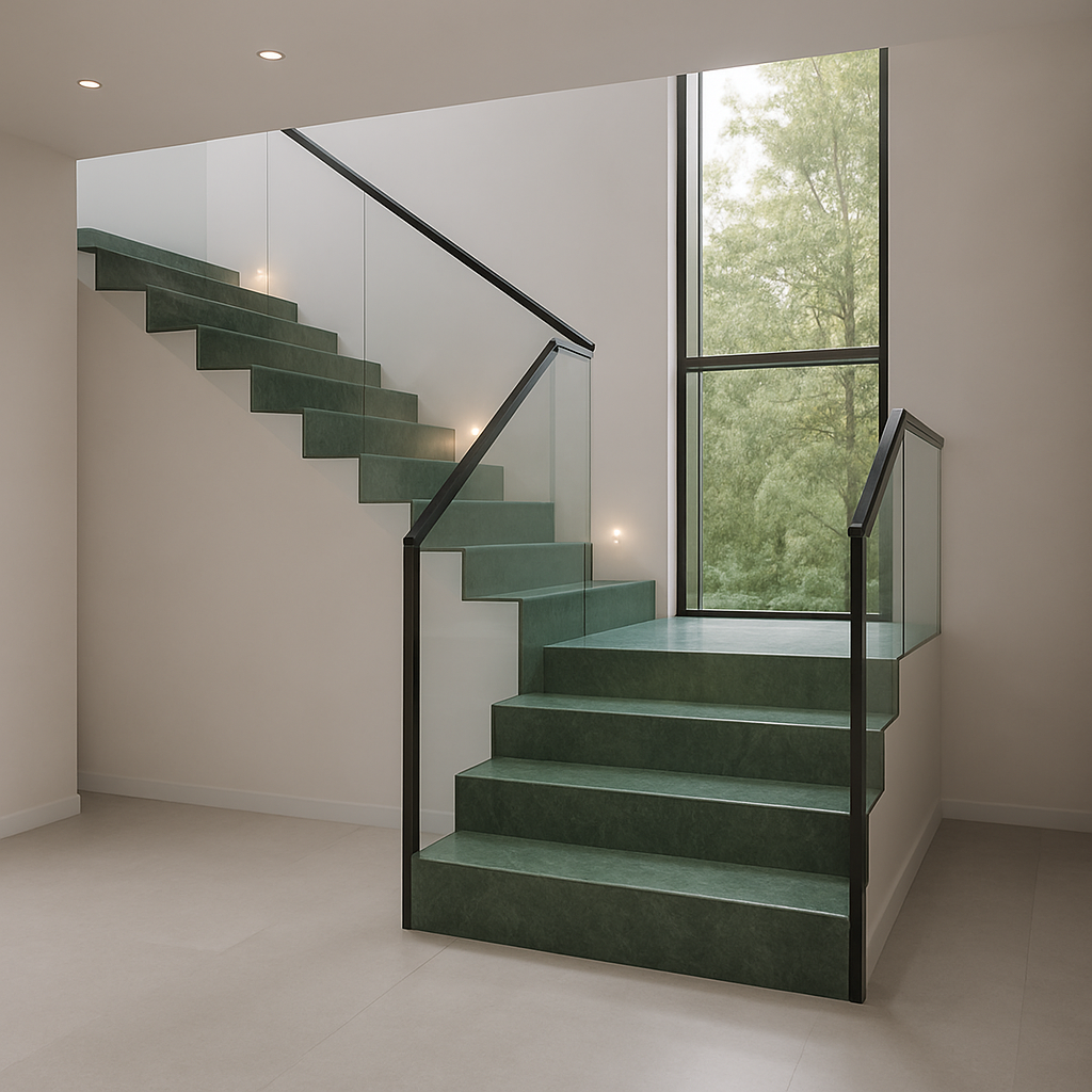 Jardin emerald — Schody kamienne