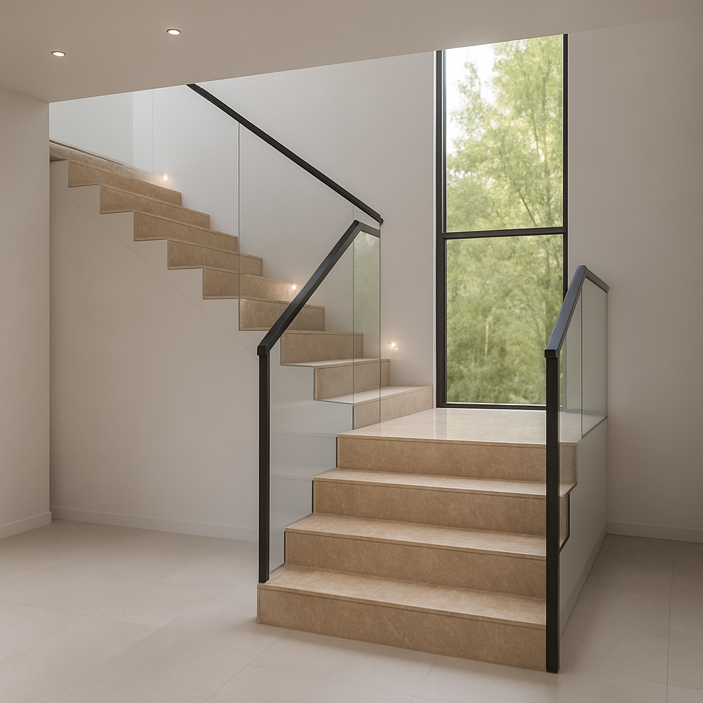 Linen cream
                            Silestone  - Suma — Schody kamienne