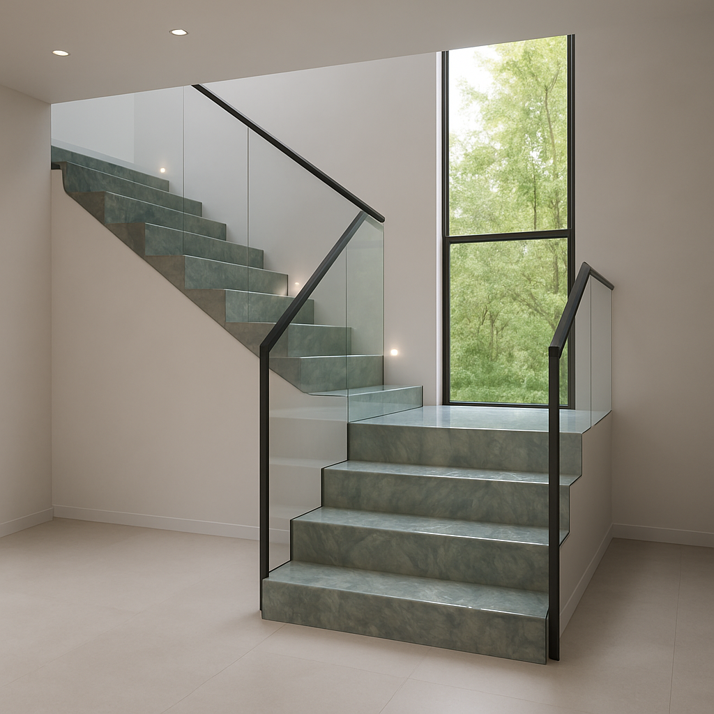 Marble Beryl — Schody kamienne