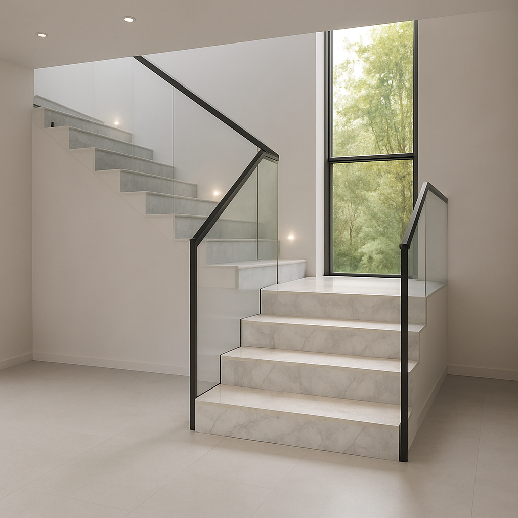 Marble Calacatta A — Schody kamienne