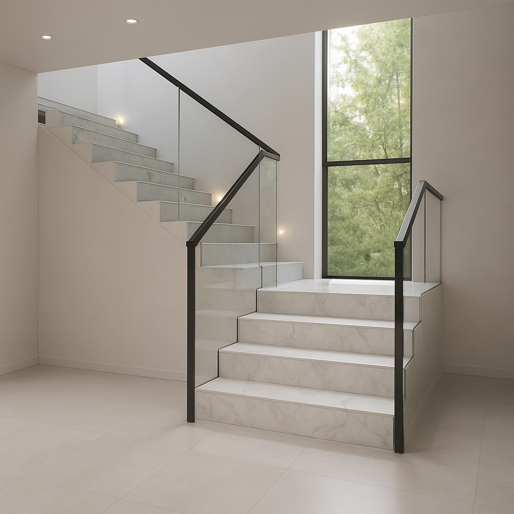 Marble Statuario B — Schody kamienne
