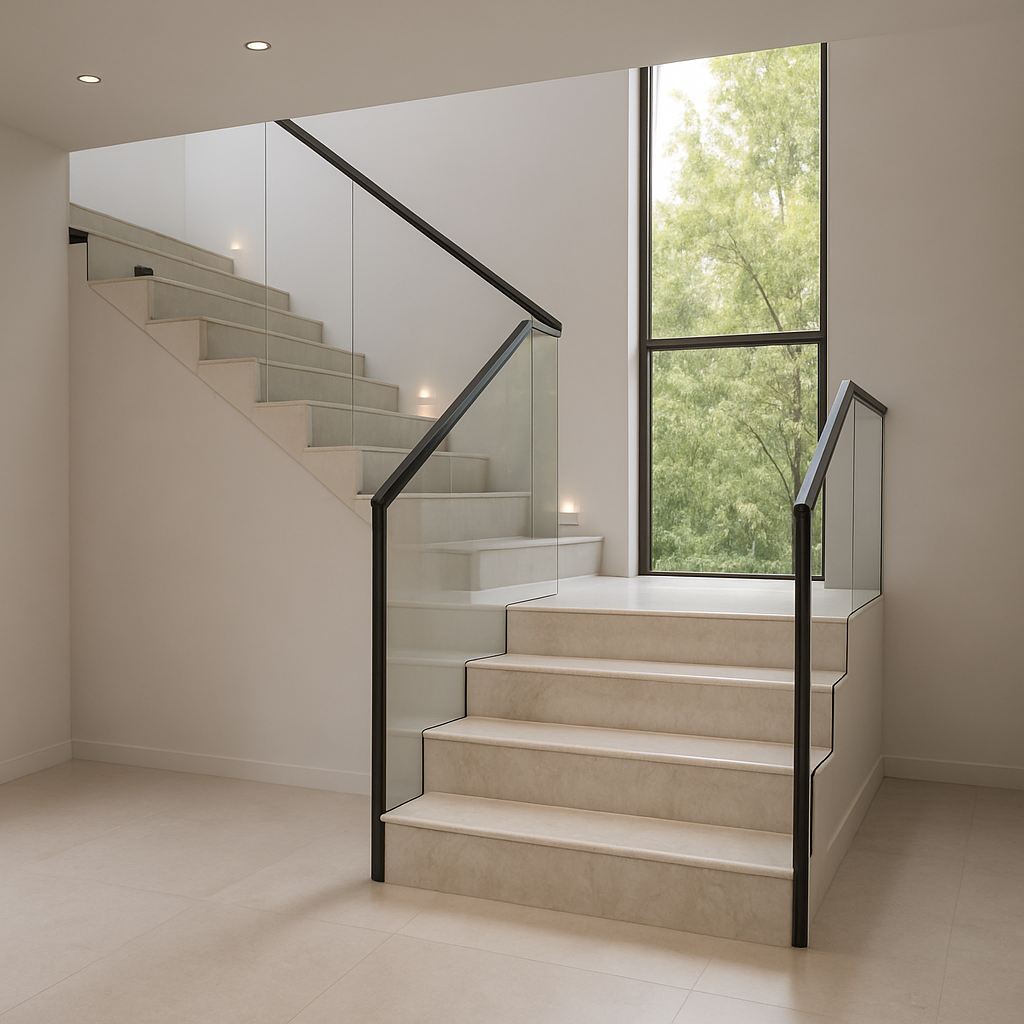 Persian white
                            Silestone  - Suma — Schody kamienne