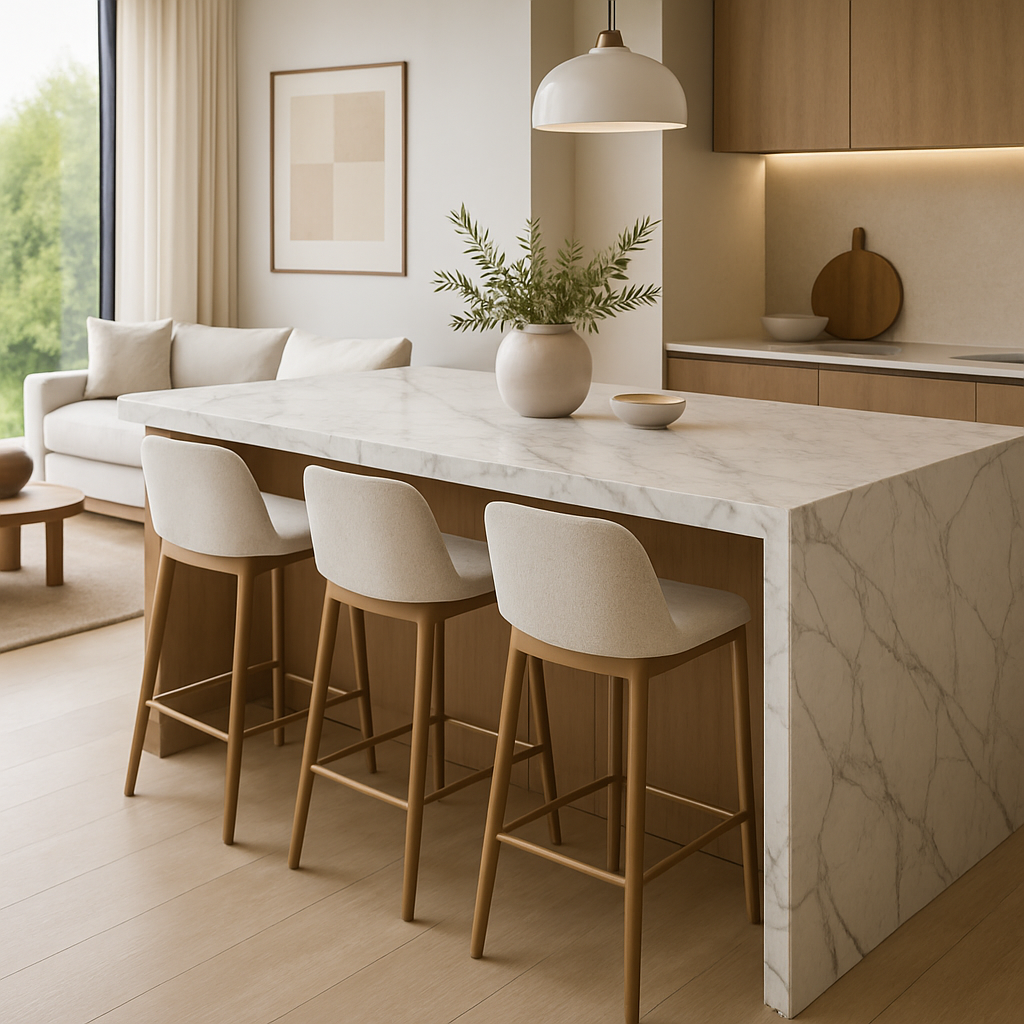 Calacatta Grey — Stoły i meble