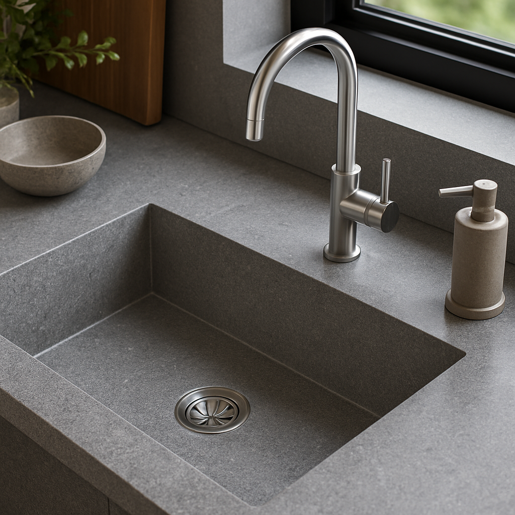 5133 Symphony Grey — Zlewozmywaki
