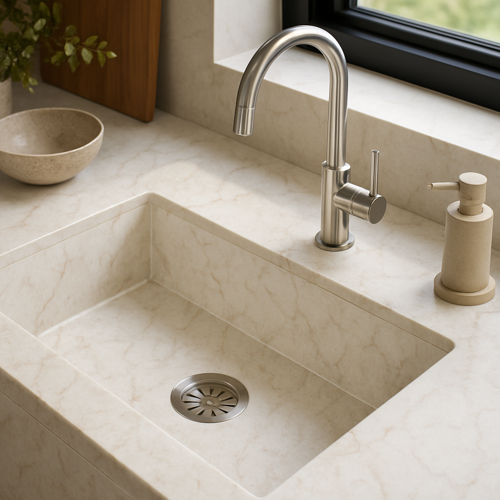 Carrara Gold — Zlewozmywaki