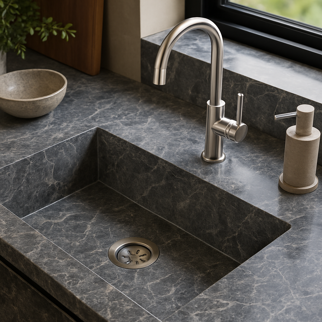 Marble Aubisque — Zlewozmywaki