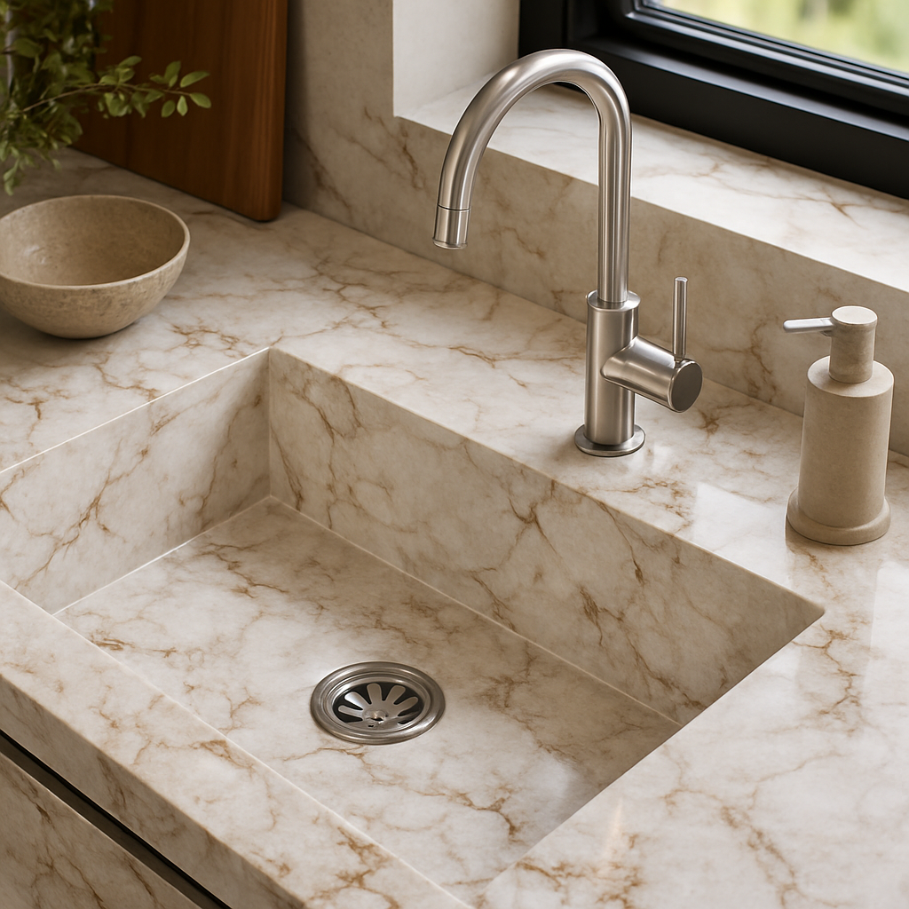 Marble Capraia — Zlewozmywaki