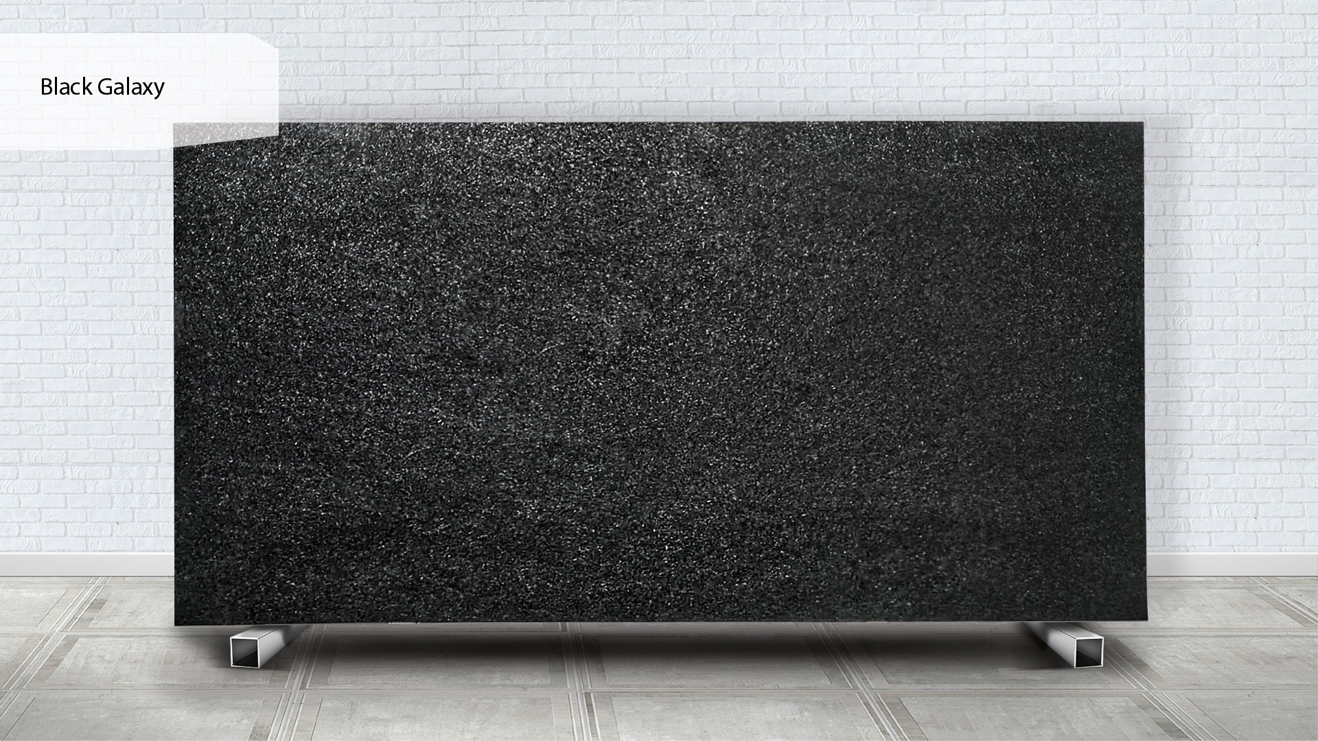 Black Galaxy Leather — Blaty łazienkowe