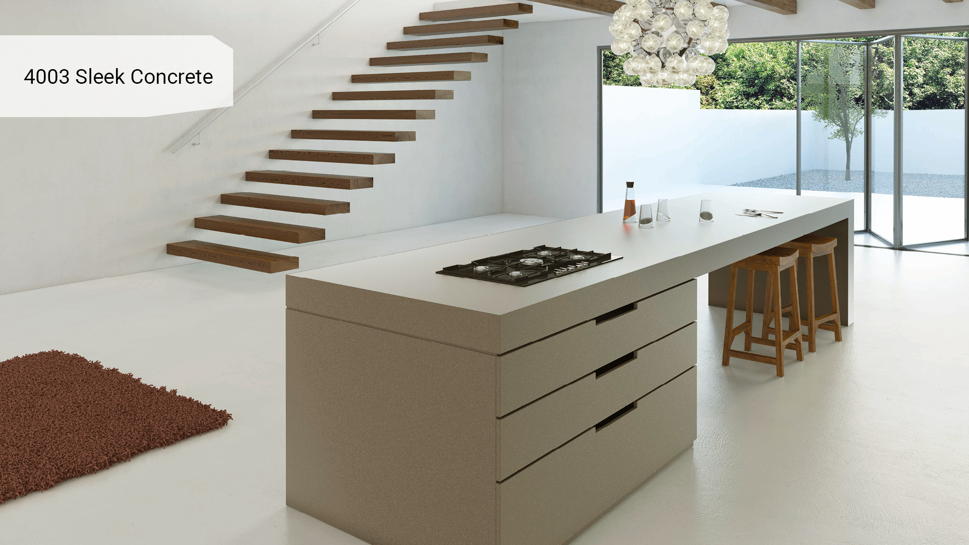 4003 Sleek Concrete miniatura 4