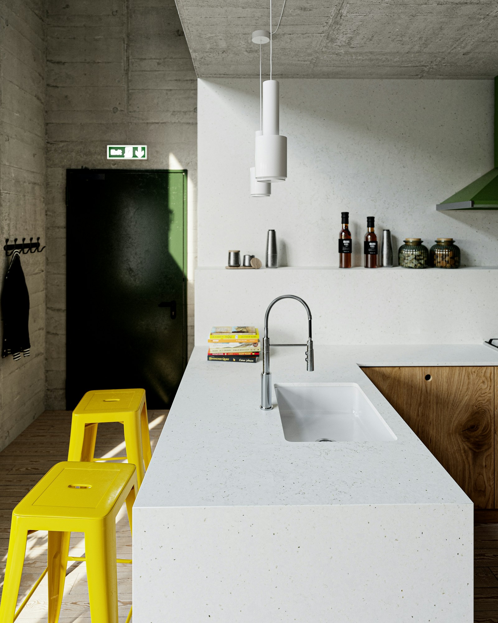 Wzór Lime Delight — Stoły i meble